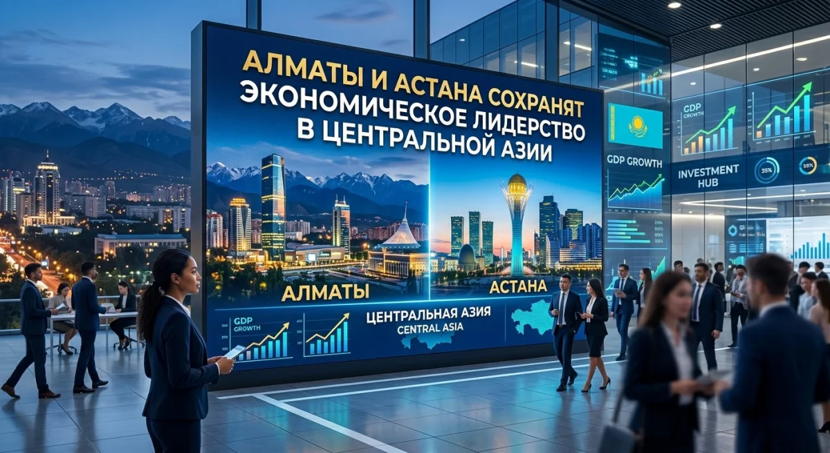«Отставание на полвека»: почему Алматы и Астана будут оставаться экономическими гегемонами Центральной Азии