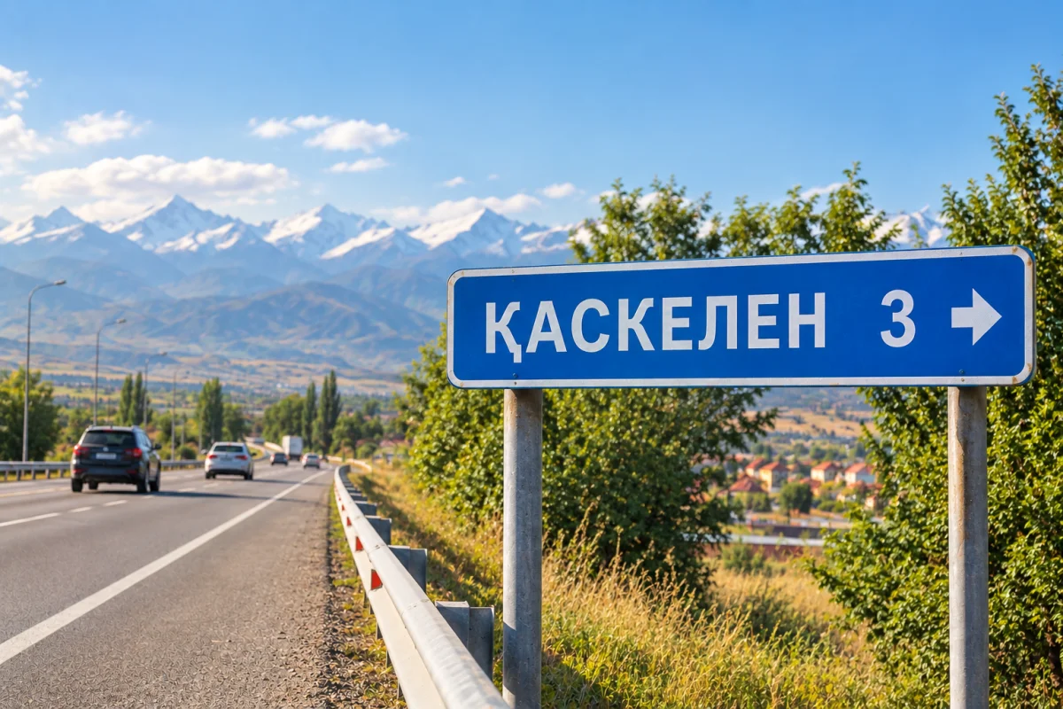 На автодороге «Алматы – Бишкек» ограничат движение до конца года