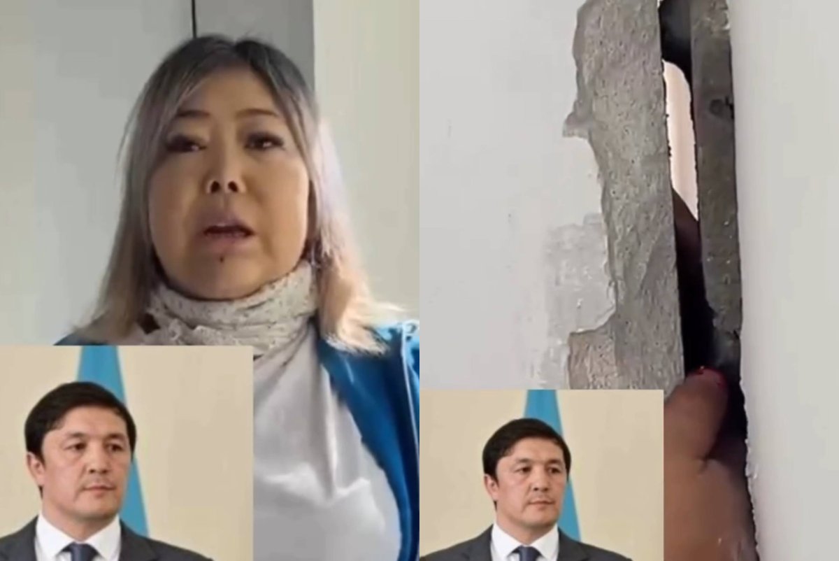 «Көршімен қабырғадағы саңылаудан қол алысады»: Ақтөбедегі жаңа үйлердің сиқы жұртты шошытты