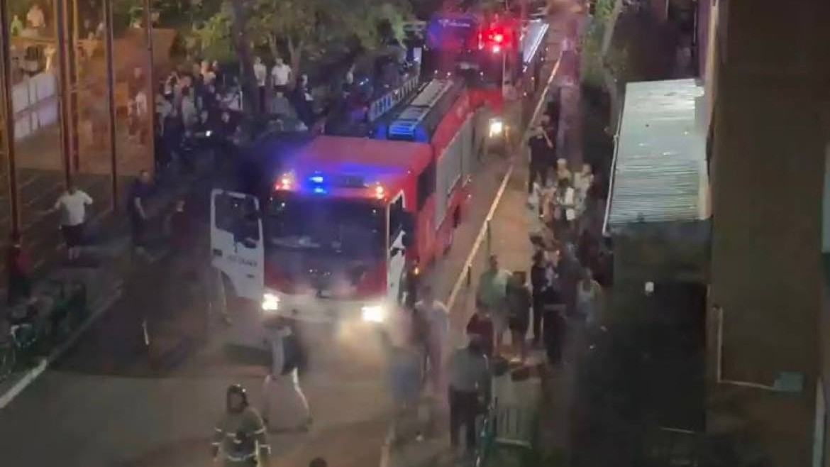 Квартира загорелась в девятиэтажном жилом доме в Астане