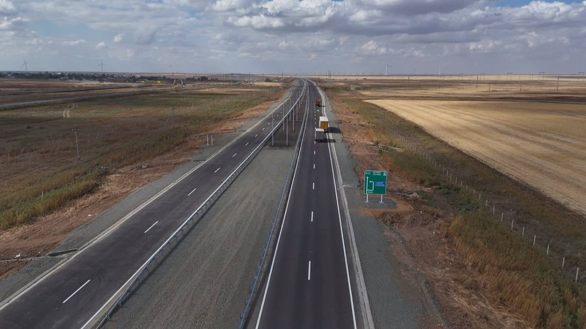 Ақтөбе облысында екі жаңа жол өткелі пайдалануға берілді
