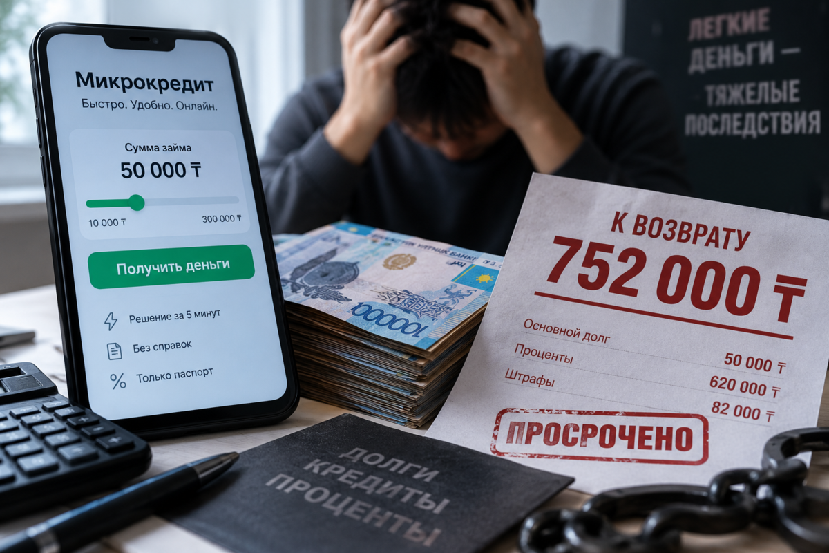 50 тысяч превратились в 752 тысячи: в Казахстане требуют закрыть кредитную платформу