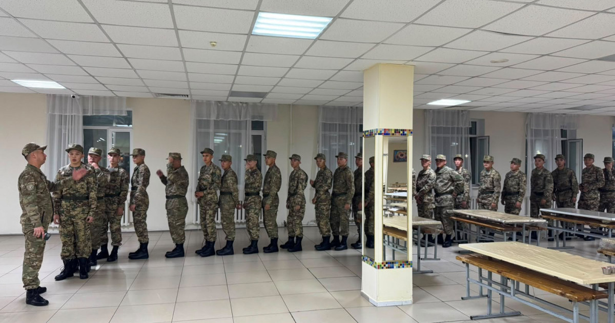  Ұлттық ұланның Астанадағы бригада жас сарбаздармен толықты 
