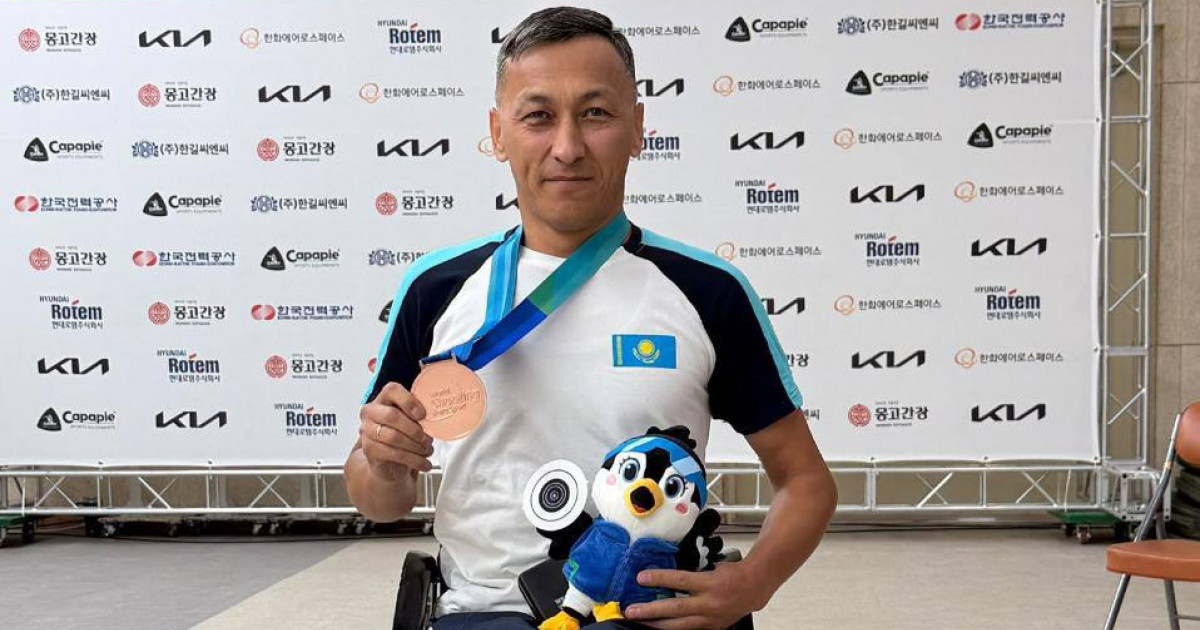  Пара спортшы Ардақ Оторбаев әлем чемпионатында қола медаль жеңіп алды 