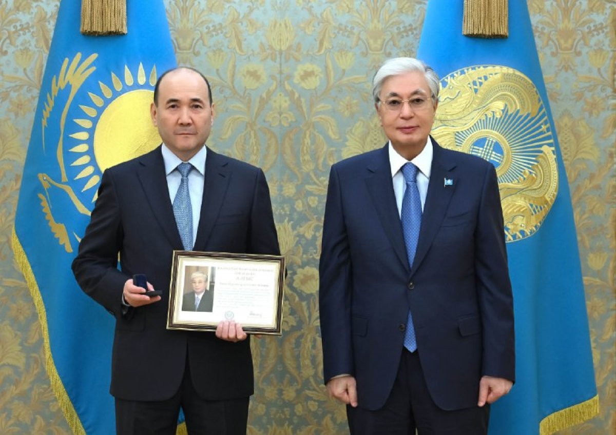 Президент выразил благодарность Гизату Нурдаулетову