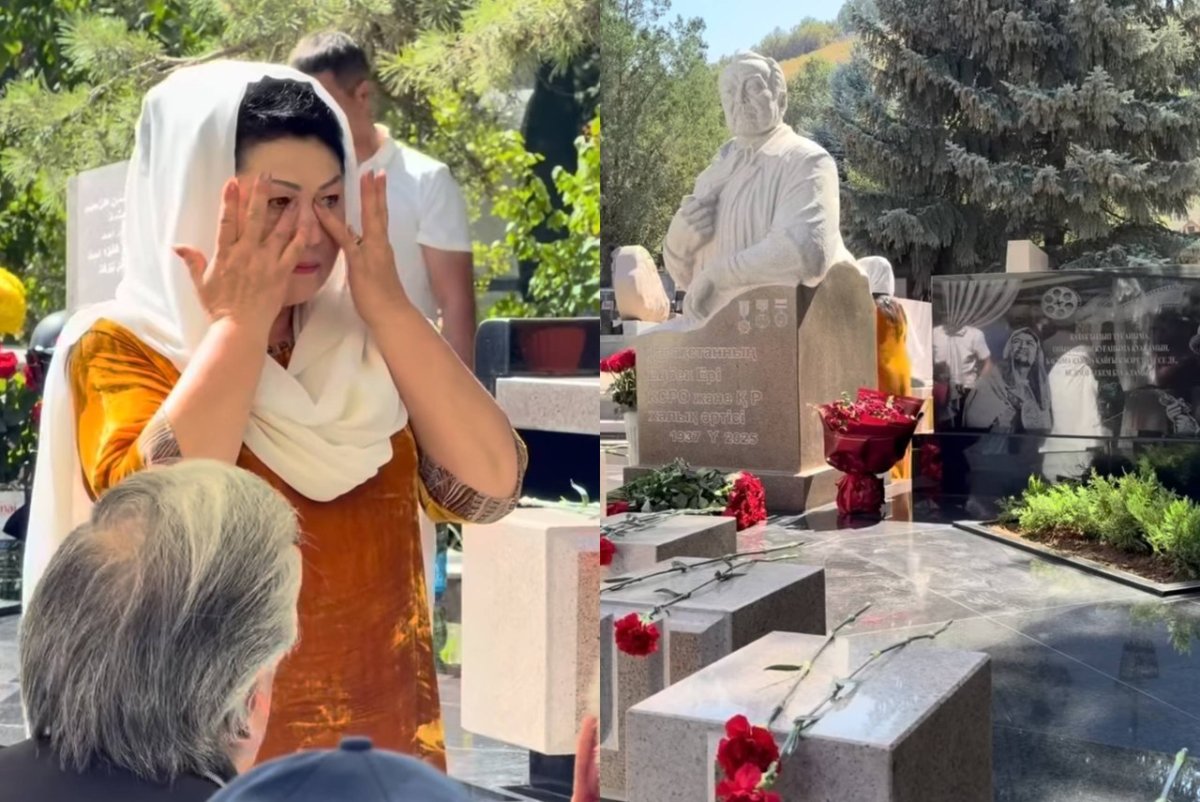 «Аманатын арқалап қалдым»: Асанәлі Әшімовтің Кеңсайдағы зиратына ескерткіш орнатылды