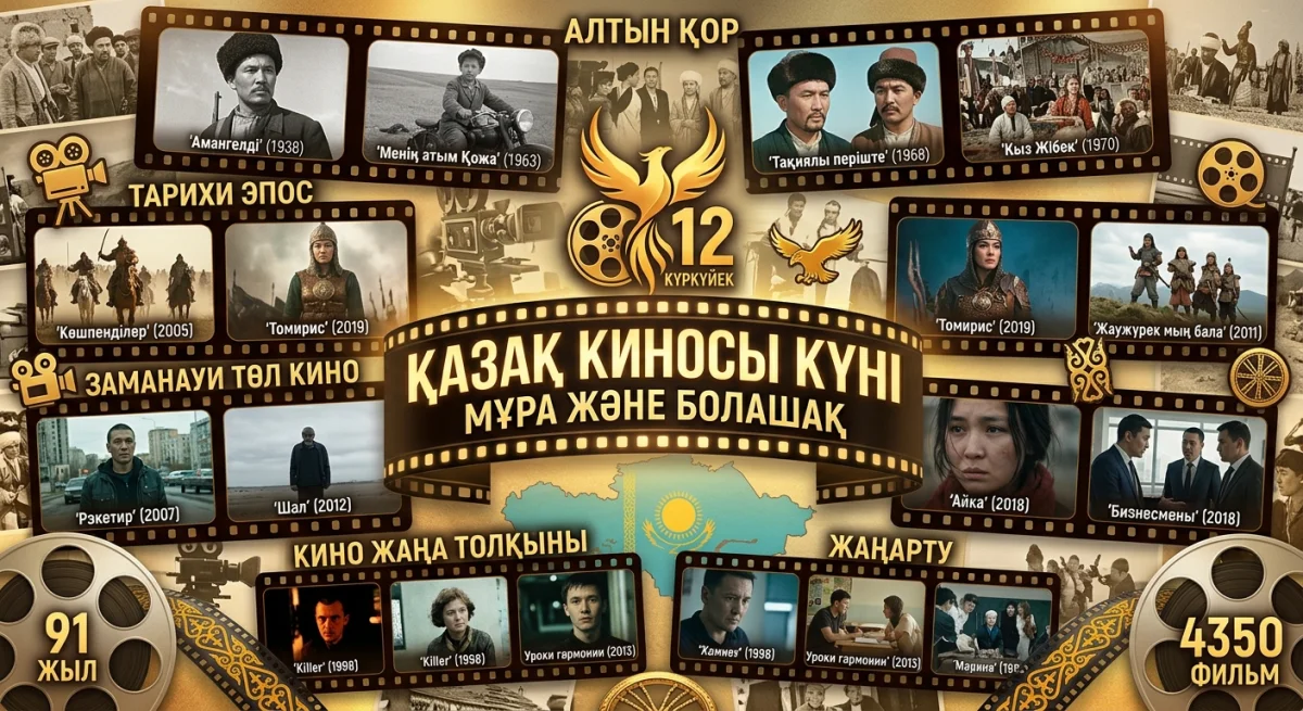 Бүгін қазақ киносының күні тойланып жатыр