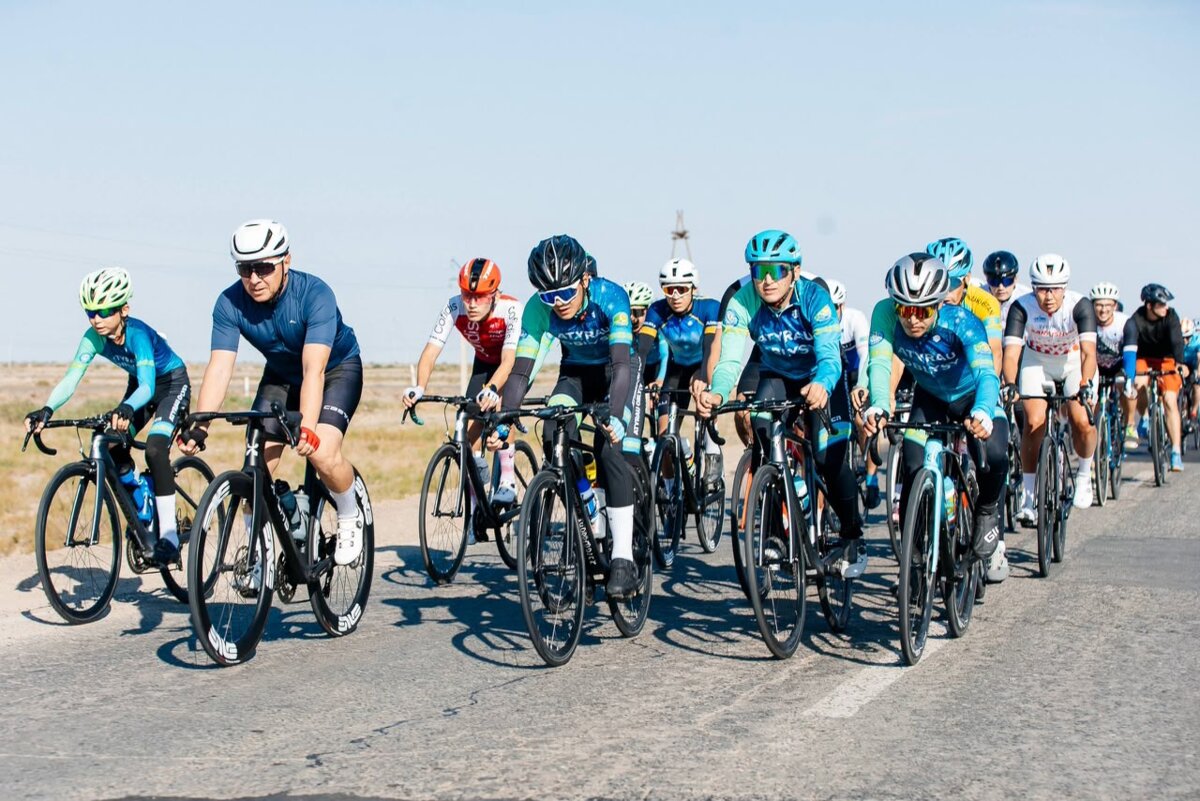 В Атырау прошел велопробег «Tour de Saraishyq-2026»