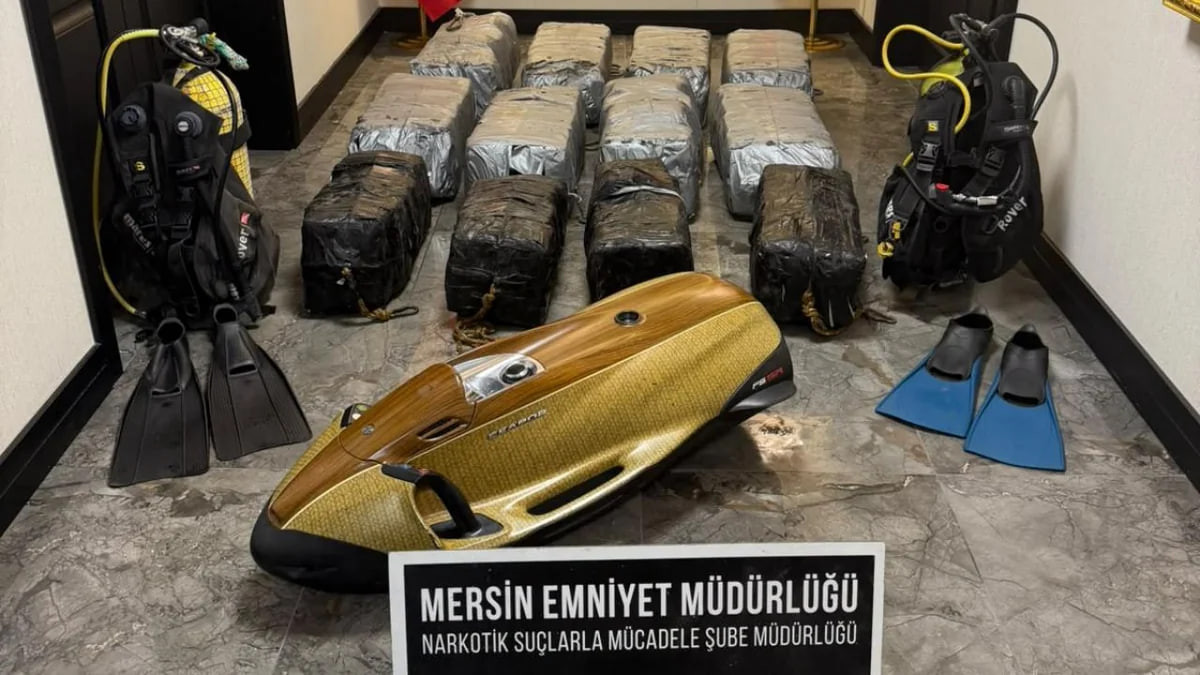 350 кг кокаина обнаружили на судне из Южной Америки в порту Мерсина