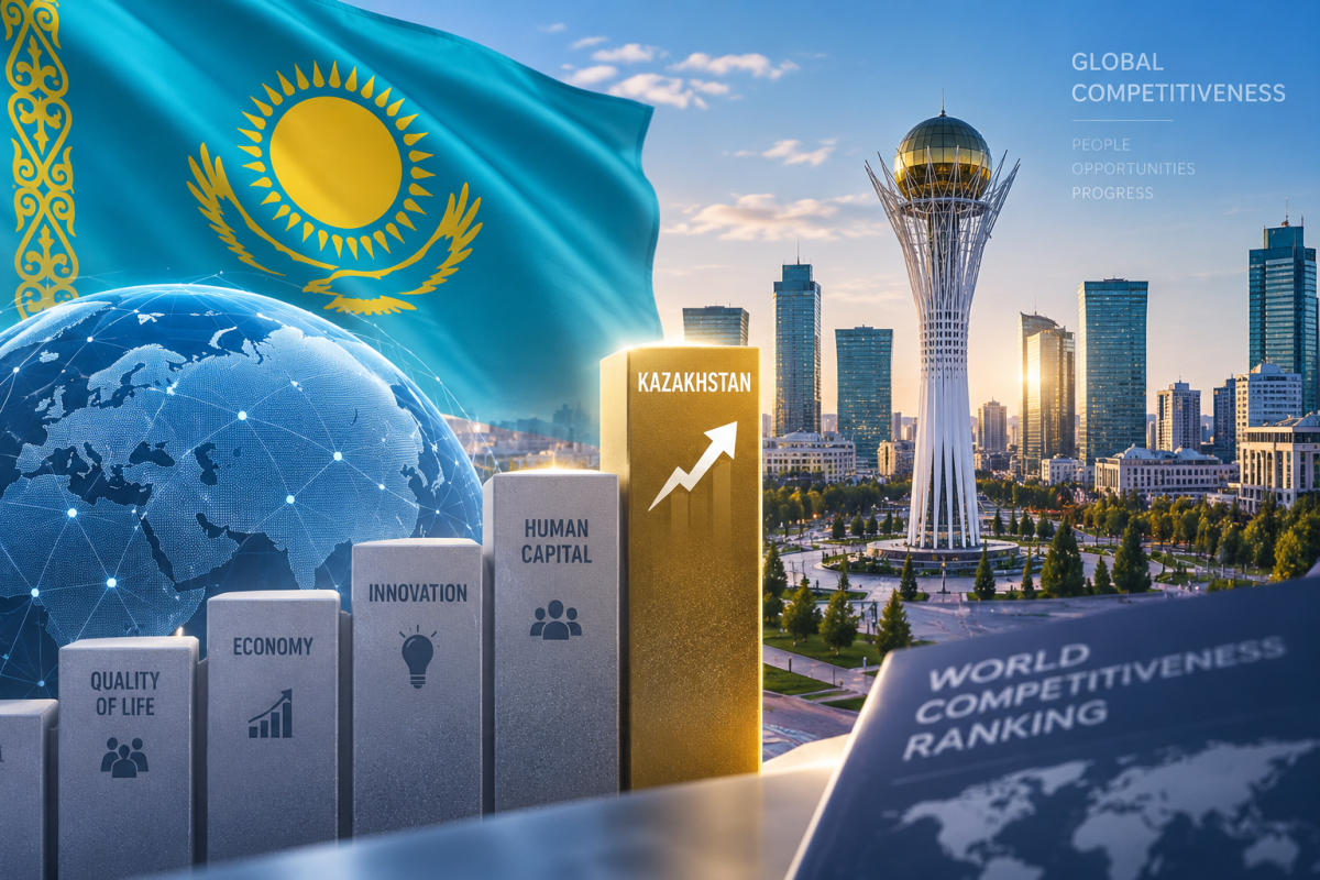 Қазақстан әлемнің ең бәсекеге қабілетті елдері тізіміне енді
