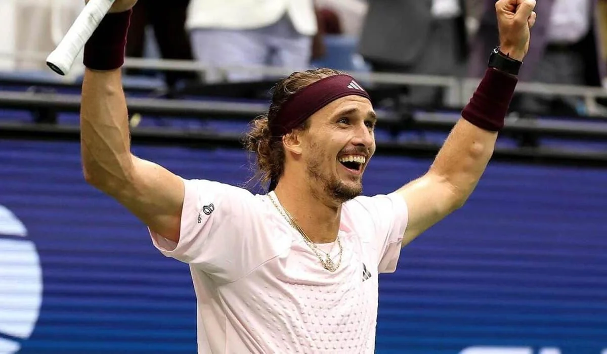 Александр Зверев необычно отреагировал на победу в финале US Open (ВИДЕО)