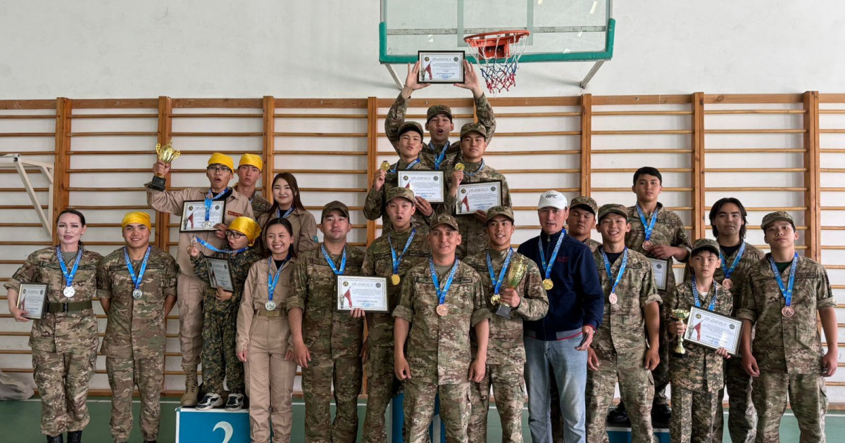  «Жас Бүркіт»: 5573 әскери бөлімінде жиырмадан астам жас әскери-патриоттық тәрбие алып жатыр 