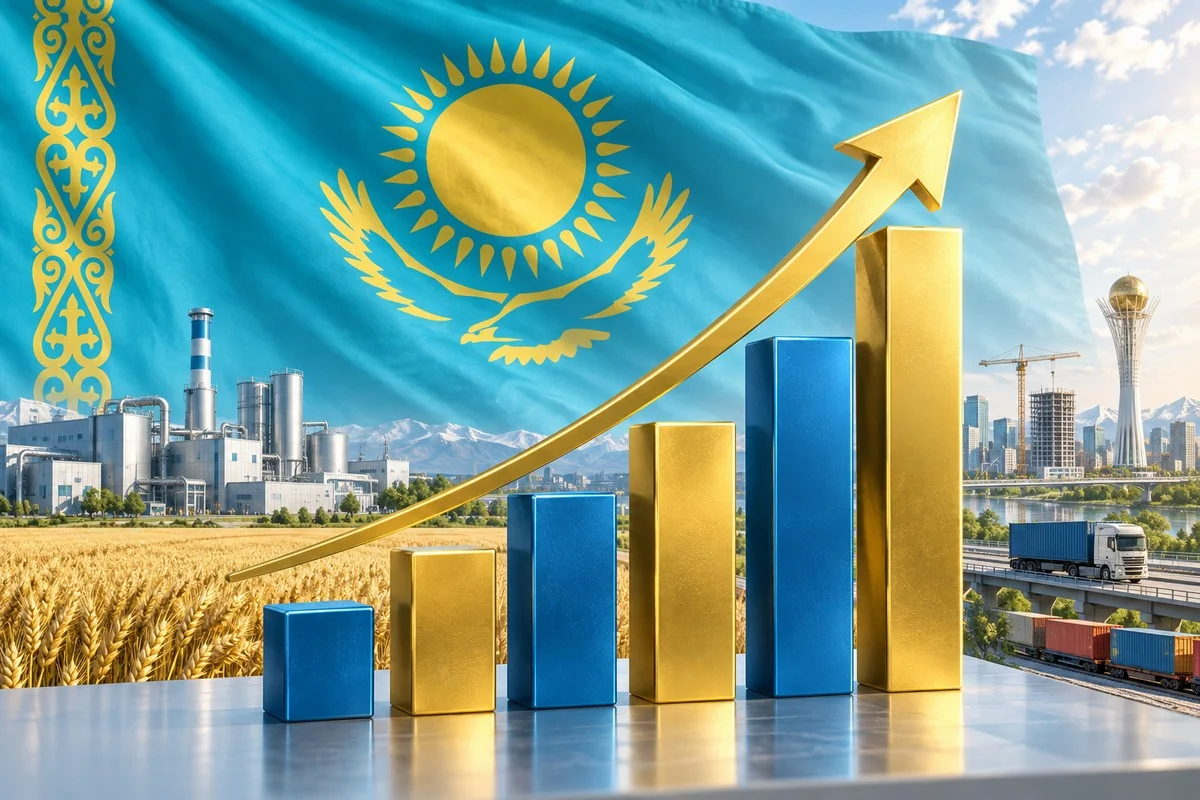 ВВП в Казахстане вырос на 4,1% и держится на этом уровне третий месяц подряд