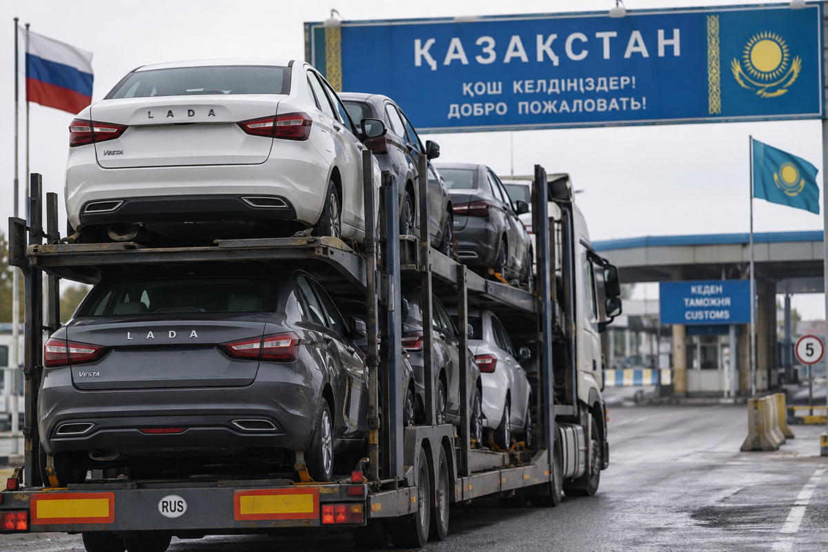 Қазақстанда Lada дәуірі аяқталды ма? Ресейлік көлік импорты күрт тоқтады