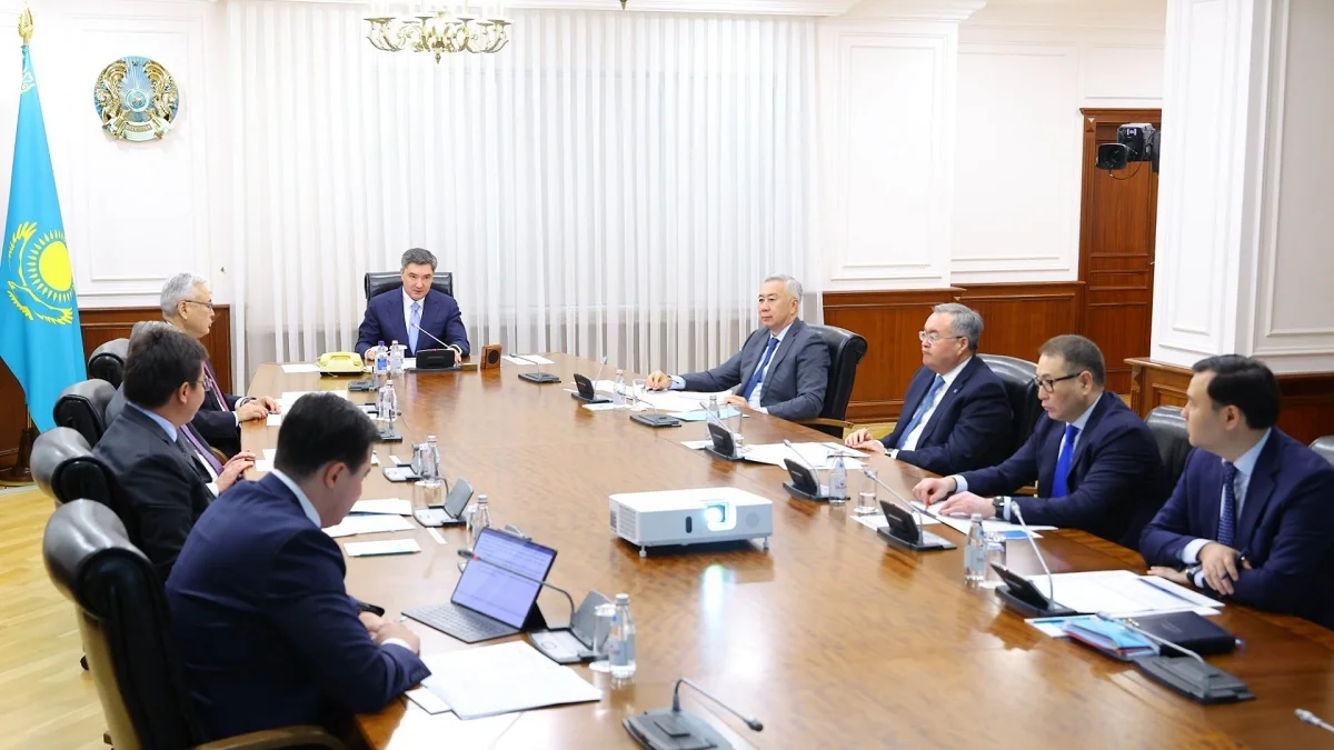 Олжас Бектенов инвестиция тарту жүйесін жетілдіру мәселелері жөнінде кеңес өткізді