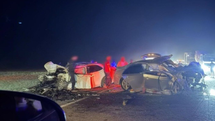 Toyota сбила верблюда и вылетела на встречку: погибли четверо