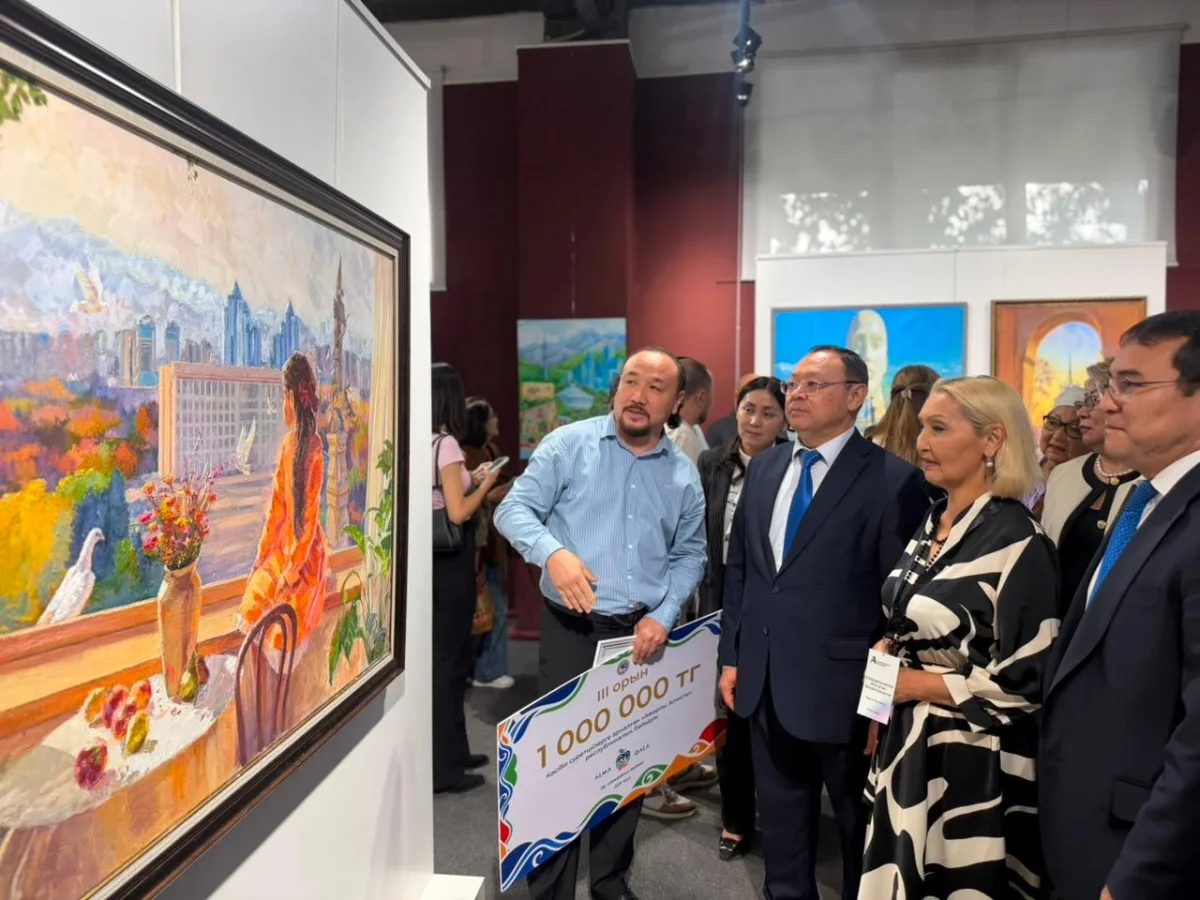 «Ажарлы Алматы»: әр өңірден келген суретшілер қала көркін шығармасында бейнеледі