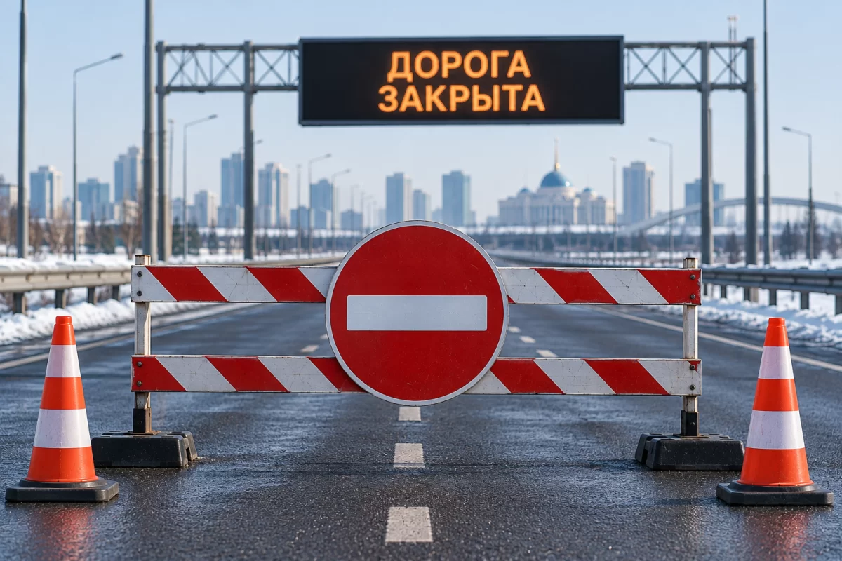 В Астане на три месяца закроют крупный перекресток
