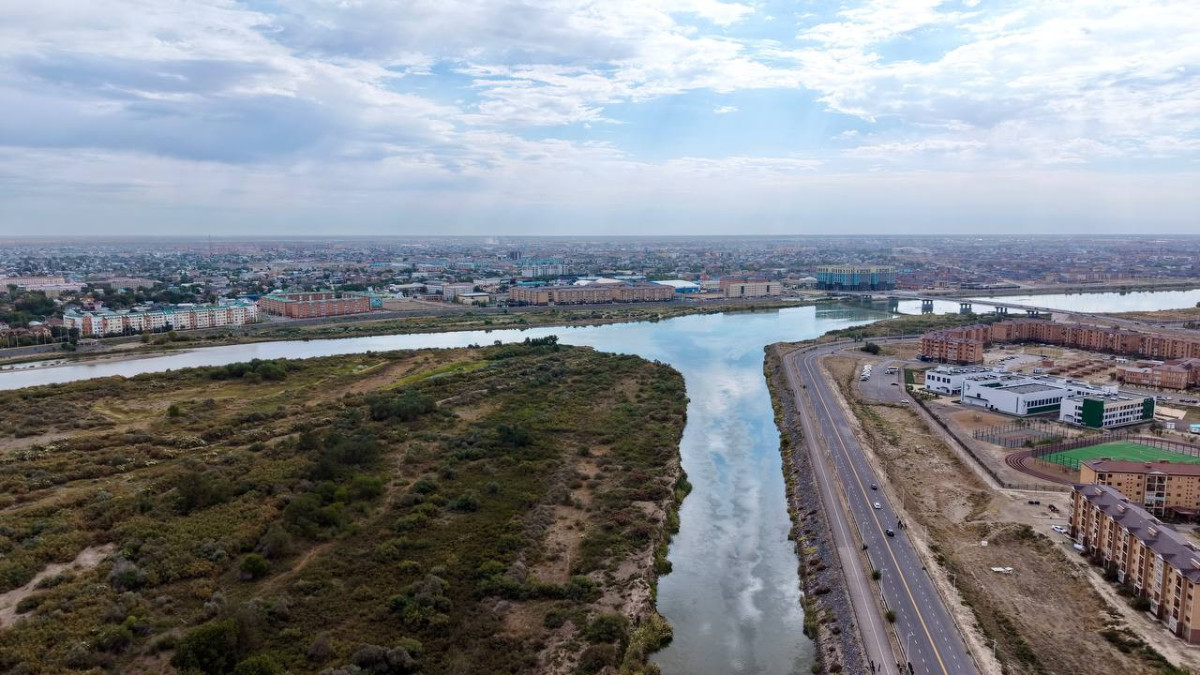 Новый мост через Сырдарью начали строить в Кызылорде
