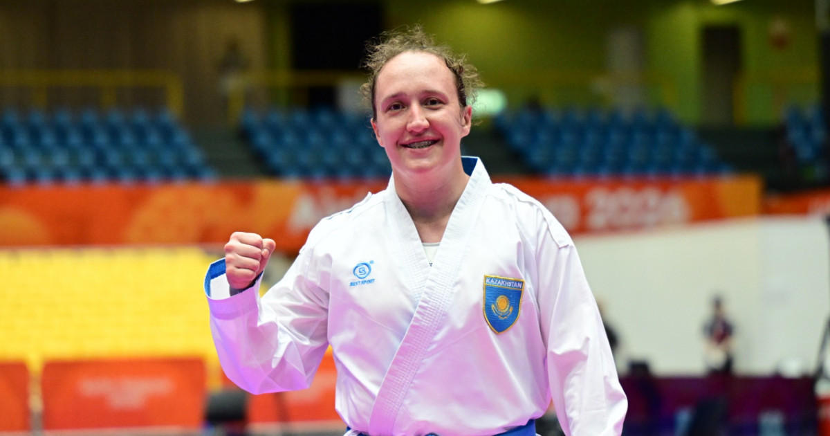   Каратэші Софья Берульцева Азия ойындарының екі дүркін чемпионы атанды   