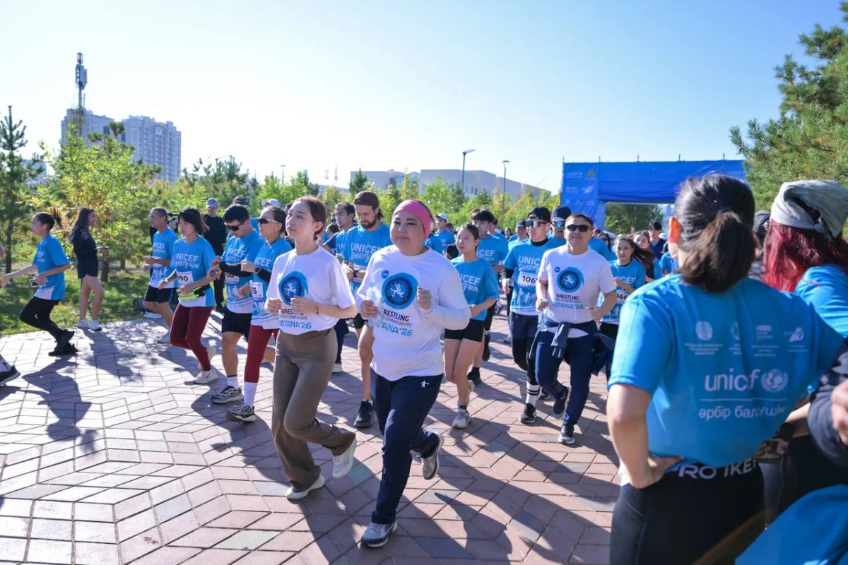 Астанада өткен алғашқы UNICEF Charity Run қайырымдылық жүгірісіне 2000 адам қатысты