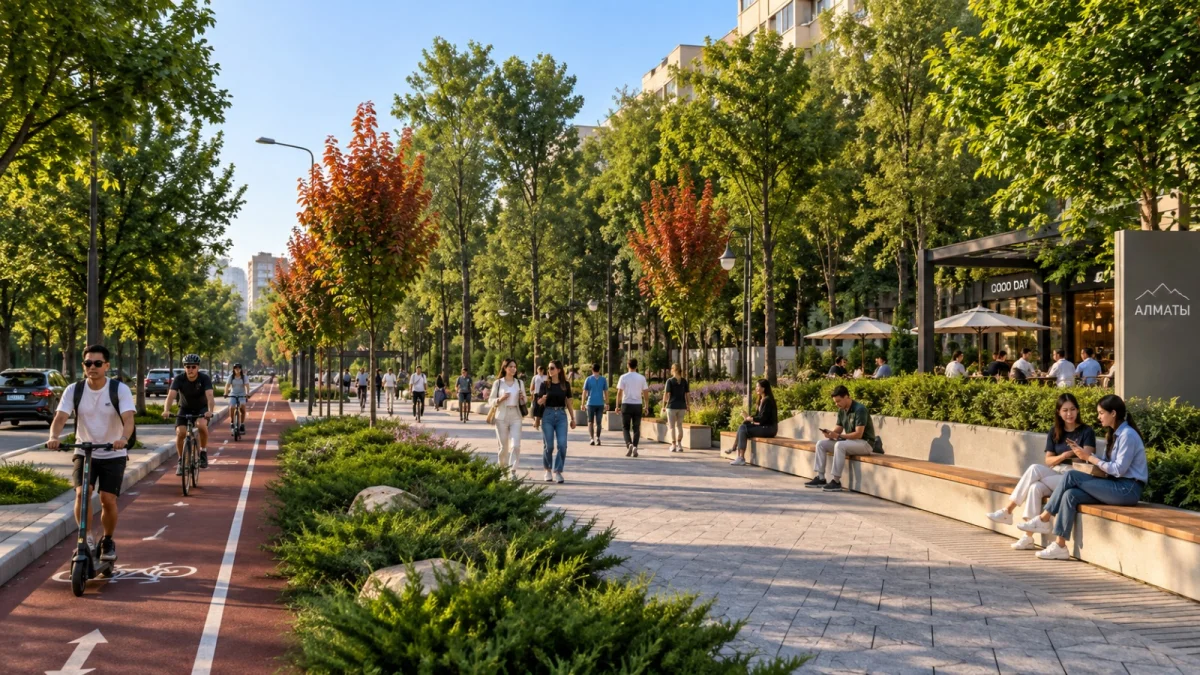 Алматыда алғашқы гастрономиялық көше ашылды