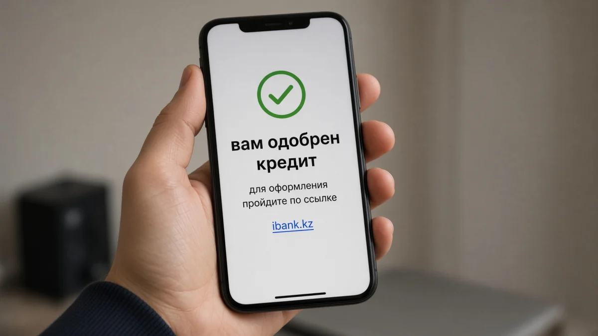 Казахстанцам начали рассылать сообщения о якобы одобренных кредитах