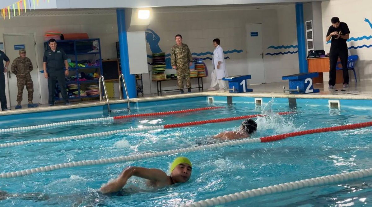 Первые в истории соревнования по плаванию провели в Национальной гвардии