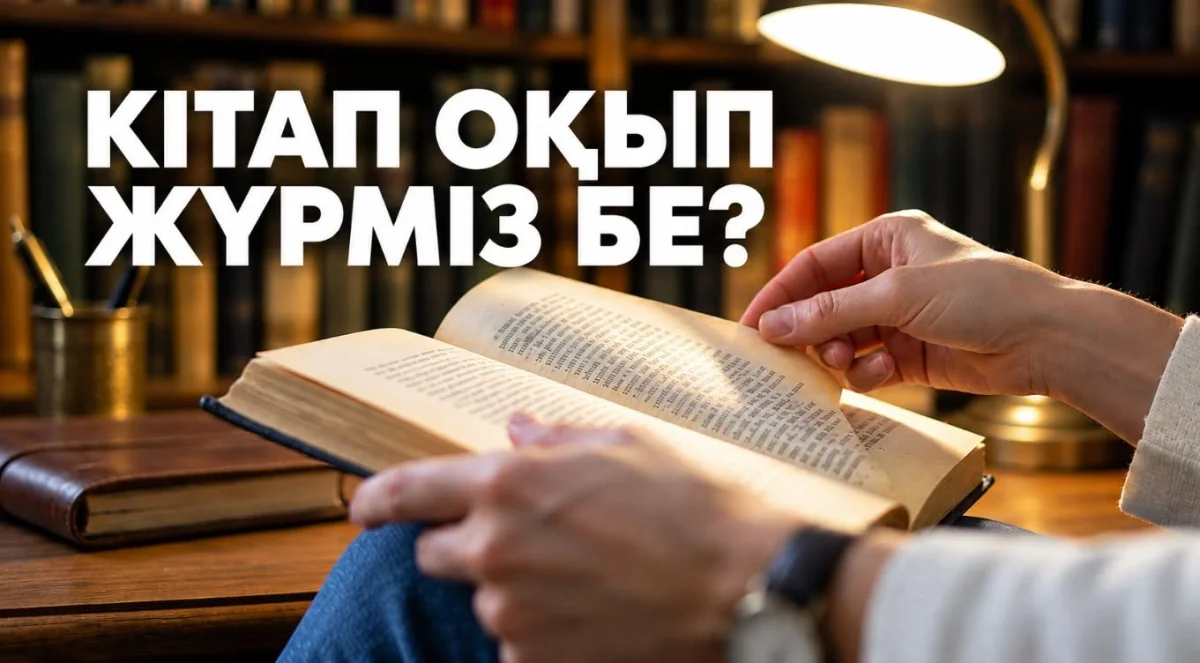 «Кітап оқудан да кем қалмайық»: Журналист қазақ қоғамындағы маңызды мәселені көтерді