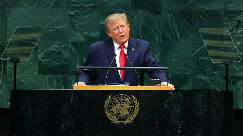 Трамп БҰҰ Бас Ассамблеясында Гренландия мен Иран мәселесін көтерді