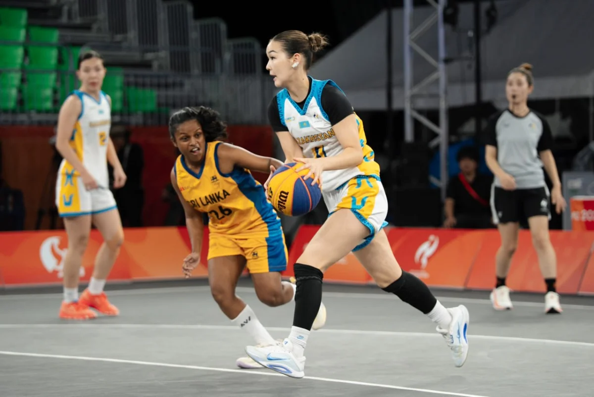Азиада-2026: Қазақстан 3х3 баскетболдан Шри-Ланканы жеңді