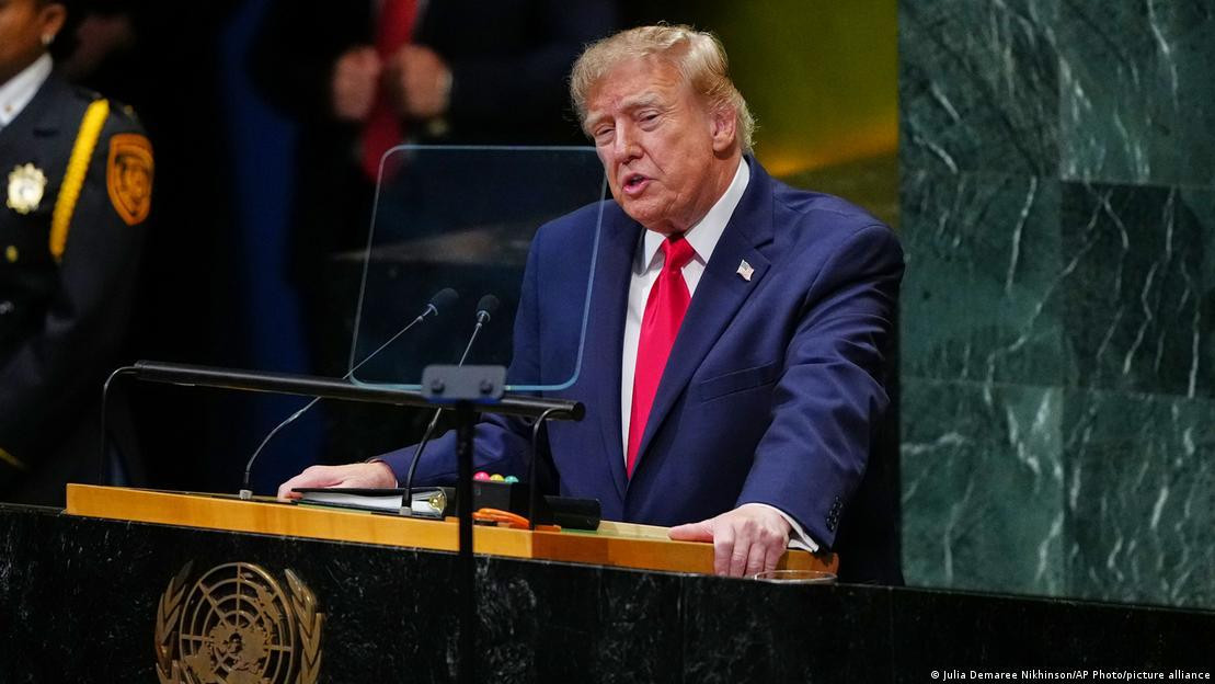 Трамп выступил в ООН с заявлениями о России и Иране