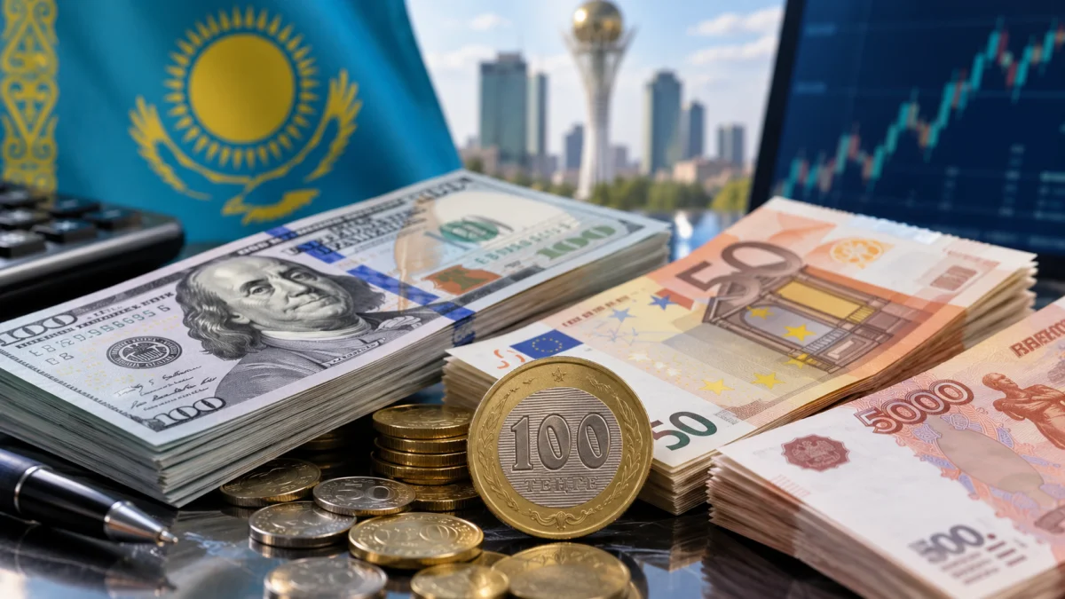 Доллар по 448 тенге: сколько стоит валюта в обменниках Казахстана