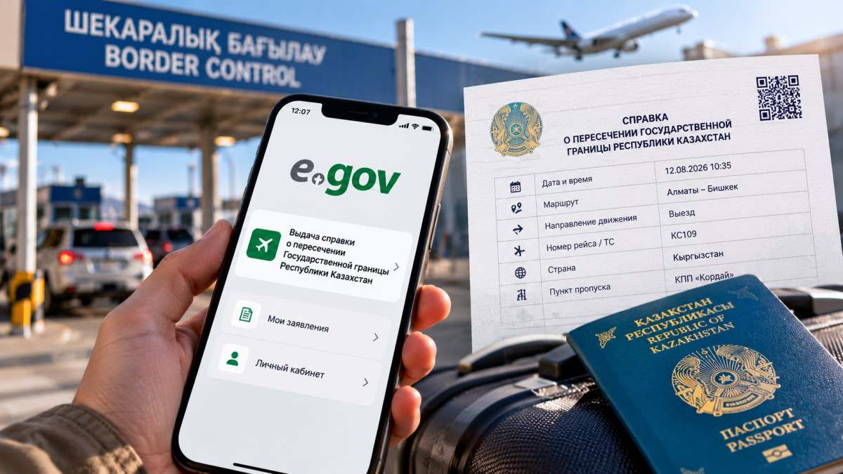 Новые справки о пересечении границы на eGov