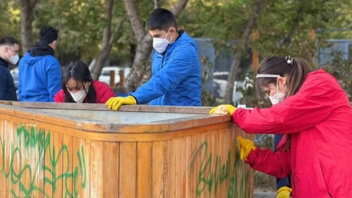 70% граффити Астаны нашли в одном районе
