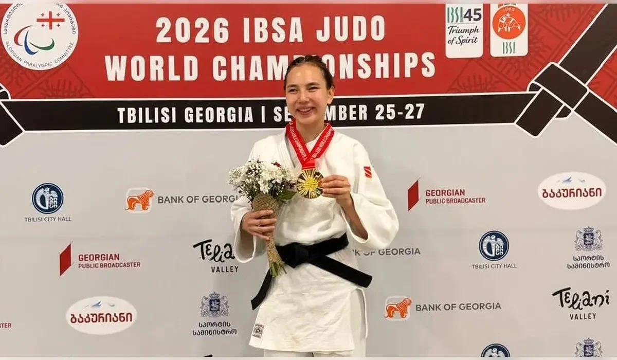 Қазақстандық спортшы парадзюдодан әлем чемпионы атанды