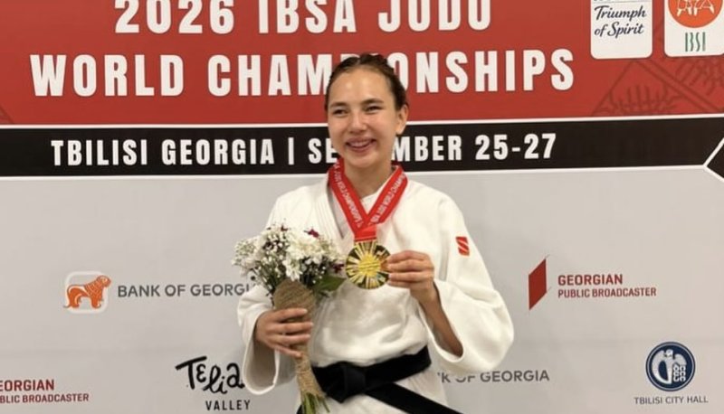 Казахстанка стала чемпионкой мира по парадзюдо
