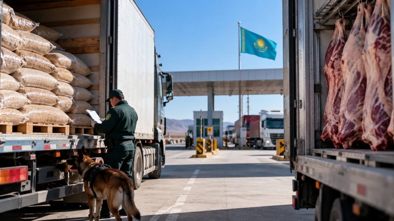 Грузы из России и Монголии развернули на границе Казахстана